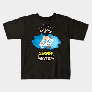 Summer Vacation Kids T-Shirt